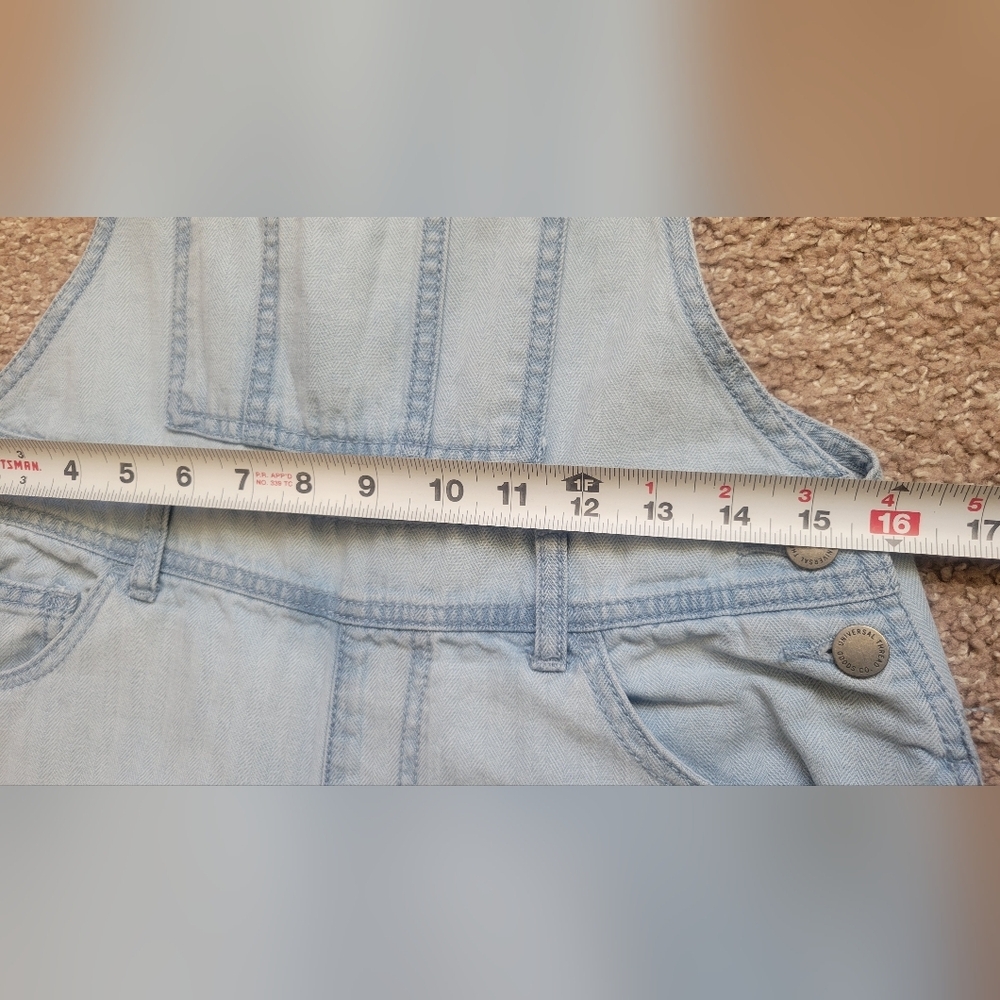 Universal Thread Light Blue Denim Women's Overalls - Picture 3 of 10